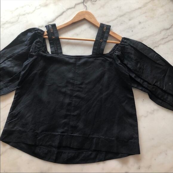 Revolve Blaque Label Cold Shoulder‎ Top - Picture 9 of 12